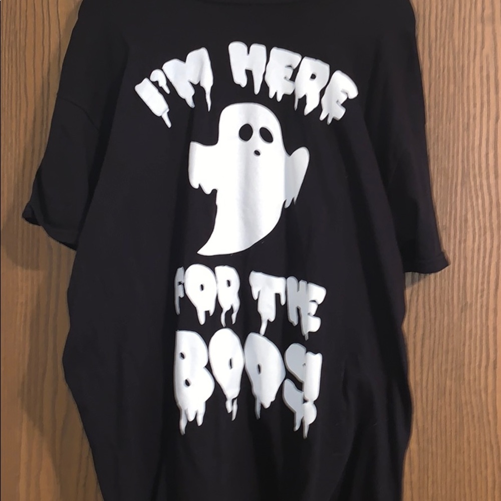 Halloween shirt “I’m Here for the Boos”